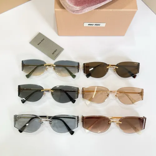 Replica MIU MIU AAA Quality Sunglasses #1479086 $60.00 USD for Wholesale