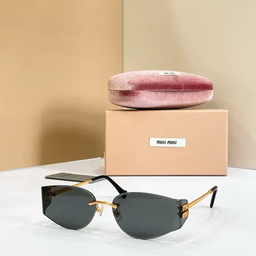 Cheap MIU MIU AAA Quality Sunglasses #1479087, $$60.00 USD On MIU MIU AAA Sunglasses