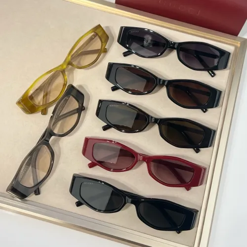 Replica Gucci AAA Quality Sunglasses #1479163 $60.00 USD for Wholesale