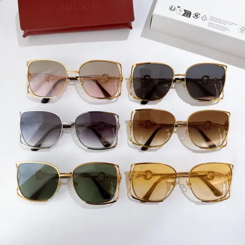Replica Gucci AAA Quality Sunglasses #1479178 $60.00 USD for Wholesale