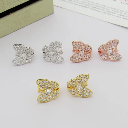 Replica Van Cleef & Arpels Earrings For Women #1479273 $32.00 USD for Wholesale