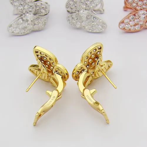 Replica Van Cleef & Arpels Earrings For Women #1479276 $32.00 USD for Wholesale