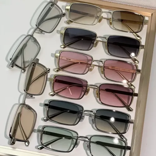 Replica Christian Dior AAA Quality Sunglasses #1479284 $60.00 USD for Wholesale
