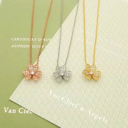 Replica Van Cleef & Arpels Necklaces For Women #1479349 $25.00 USD for Wholesale