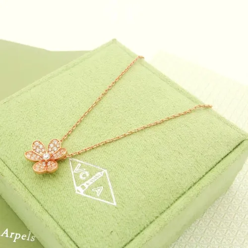 Replica Van Cleef & Arpels Necklaces For Women #1479350 $25.00 USD for Wholesale
