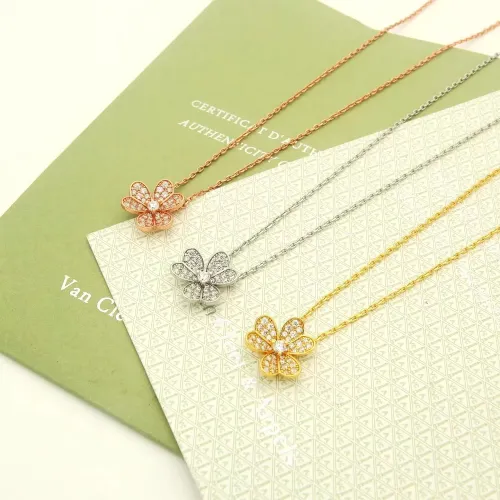 Replica Van Cleef & Arpels Necklaces For Women #1479351 $25.00 USD for Wholesale
