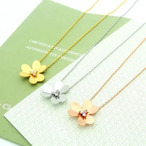 Replica Van Cleef & Arpels Necklaces For Women #1479354 $27.00 USD for Wholesale