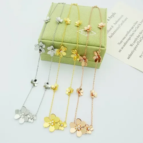 Replica Van Cleef & Arpels Necklaces For Women #1479355 $32.00 USD for Wholesale