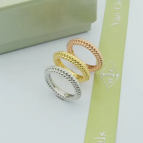 Replica Van Cleef & Arpels Rings In Rose Gold For Women #1479439 $25.00 USD for Wholesale