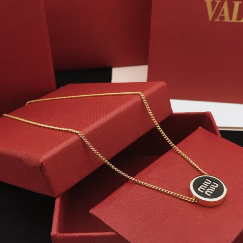 Replica MIU MIU Necklaces #1479575 $27.00 USD for Wholesale