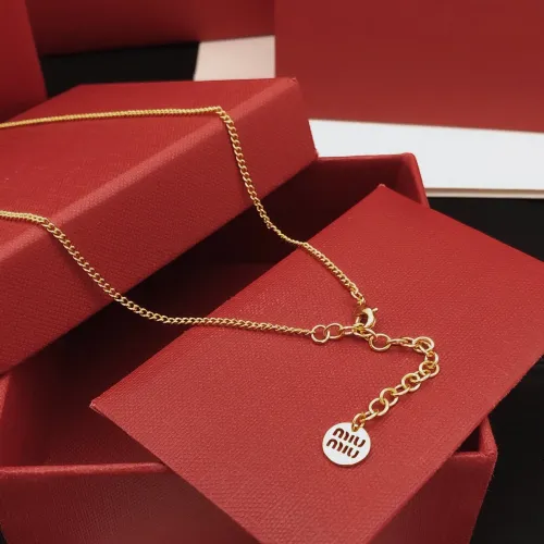 Replica MIU MIU Necklaces #1479575 $27.00 USD for Wholesale