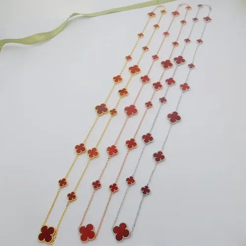 Replica Van Cleef & Arpels Necklaces For Women #1479615 $56.00 USD for Wholesale