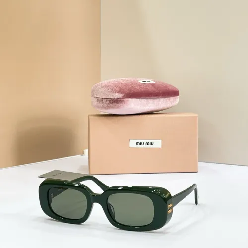 Cheap MIU MIU AAA Quality Sunglasses #1479640, $$60.00 USD On MIU MIU AAA Sunglasses