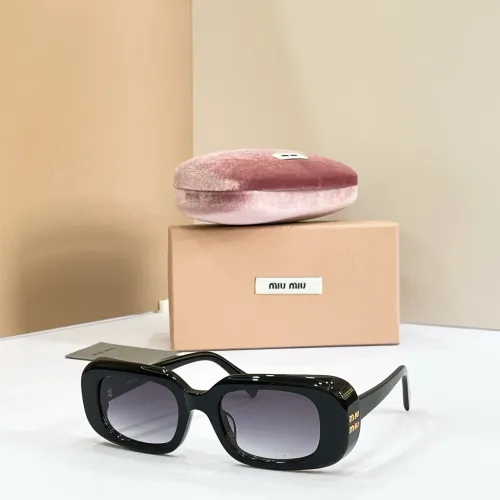 Cheap MIU MIU AAA Quality Sunglasses #1479642, $$60.00 USD On MIU MIU AAA Sunglasses