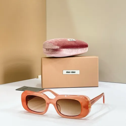 Cheap MIU MIU AAA Quality Sunglasses #1479645, $$60.00 USD On MIU MIU AAA Sunglasses