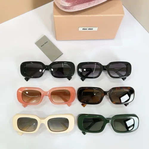 Replica MIU MIU AAA Quality Sunglasses #1479645 $60.00 USD for Wholesale