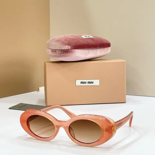 Cheap MIU MIU AAA Quality Sunglasses #1479647, $$60.00 USD On MIU MIU AAA Sunglasses