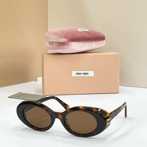 Cheap MIU MIU AAA Quality Sunglasses #1479648, $$60.00 USD On MIU MIU AAA Sunglasses