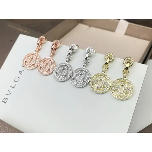 Replica Bvlgari Earrings For Women #1479649 $25.00 USD for Wholesale