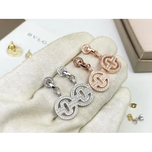 Replica Bvlgari Earrings For Women #1479649 $25.00 USD for Wholesale