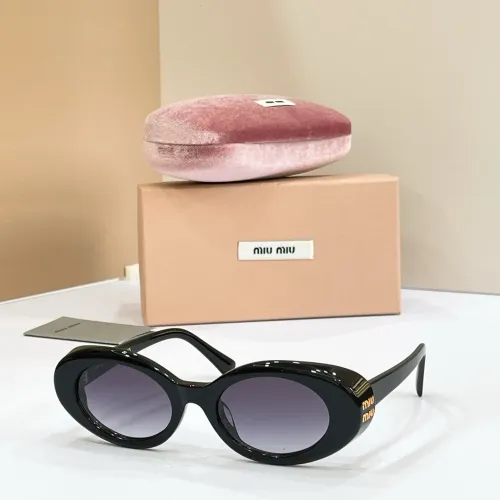 Cheap MIU MIU AAA Quality Sunglasses #1479650, $$60.00 USD On MIU MIU AAA Sunglasses
