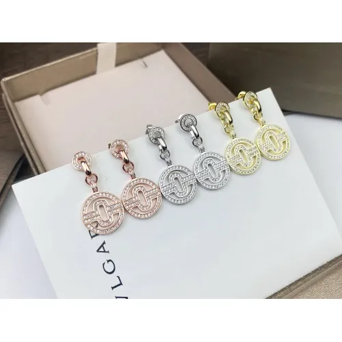 Replica Bvlgari Earrings For Women #1479651 $25.00 USD for Wholesale