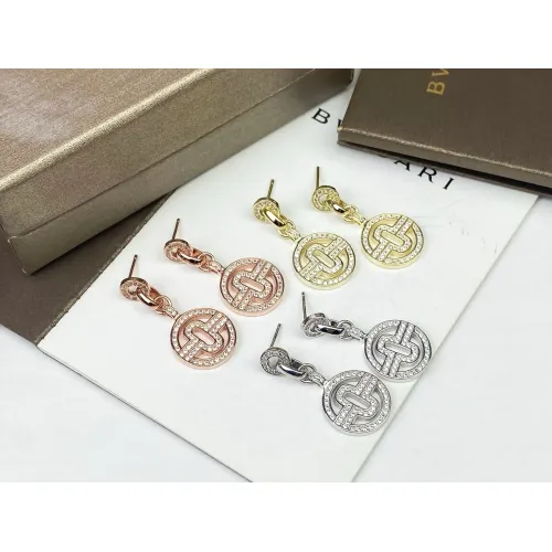 Replica Bvlgari Earrings For Women #1479651 $25.00 USD for Wholesale