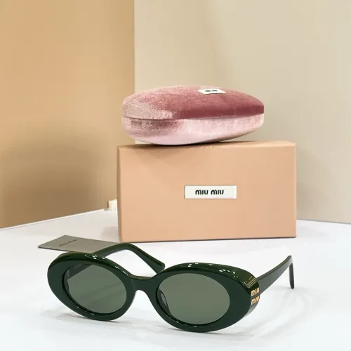 Cheap MIU MIU AAA Quality Sunglasses #1479653, $$60.00 USD On MIU MIU AAA Sunglasses