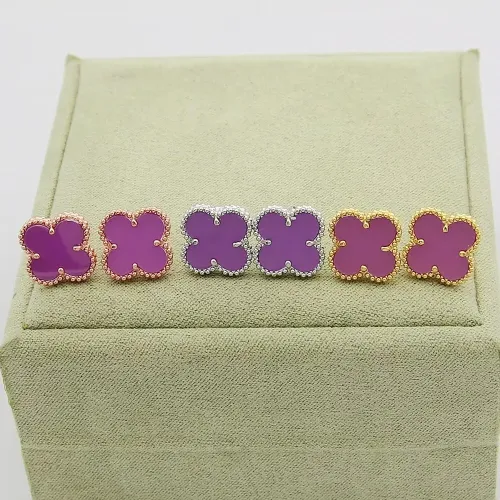 Replica Van Cleef & Arpels Earrings For Women #1479679 $25.00 USD for Wholesale