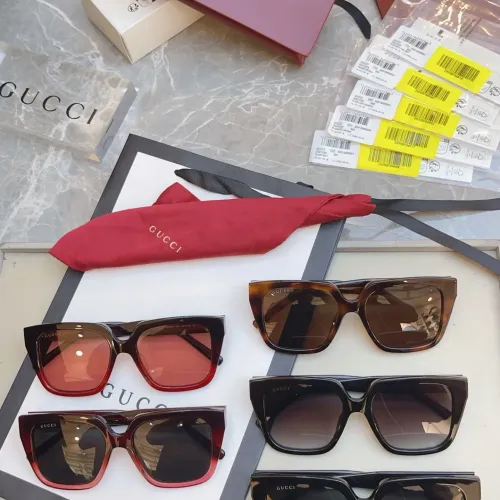 Replica Gucci AAA Quality Sunglasses #1479710 $56.00 USD for Wholesale