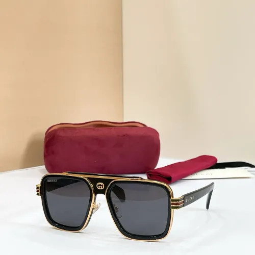 Cheap Gucci AAA Quality Sunglasses #1479723, $$64.00 USD On Gucci AAA Quality Sunglasses