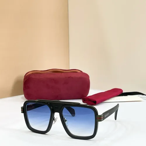 Cheap Gucci AAA Quality Sunglasses #1479726, $$64.00 USD On Gucci AAA Quality Sunglasses