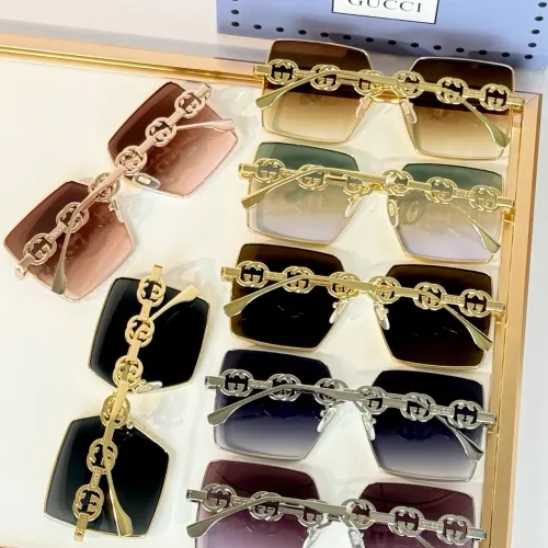 Replica Gucci AAA Quality Sunglasses #1479739 $60.00 USD for Wholesale