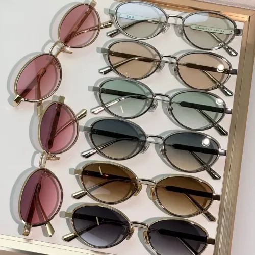 Replica Christian Dior AAA Quality Sunglasses #1479787 $60.00 USD for Wholesale