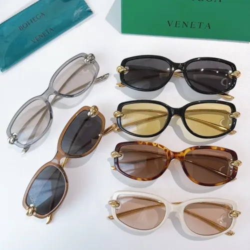 Replica Bottega Veneta AAA Quality Sunglasses #1479815 $60.00 USD for Wholesale