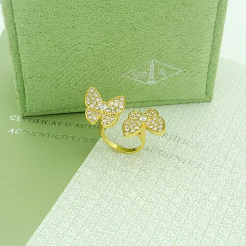 Cheap Van Cleef &amp; Arpels Rings For Women #1479948, $$27.00 USD On Van Cleef &amp; Arpels Rings