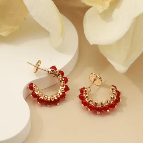 Replica Cartier Earrings For Women #1479952 $45.00 USD for Wholesale