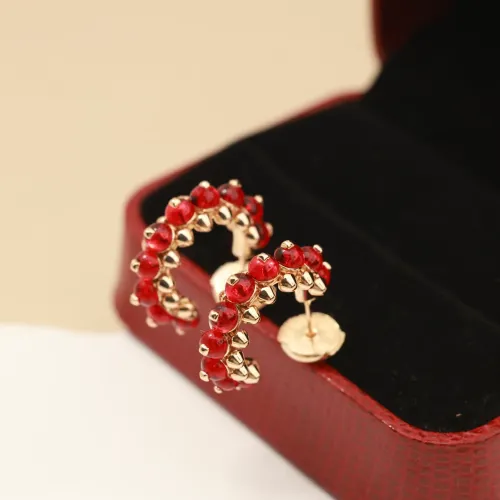 Replica Cartier Earrings For Women #1479952 $45.00 USD for Wholesale