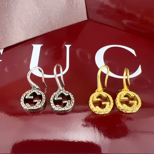 Replica Gucci Earrings For Women #1479962 $32.00 USD for Wholesale