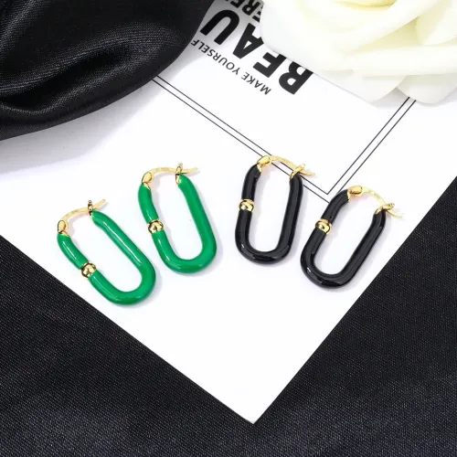 Replica Bottega Veneta Earrings For Women #1480009 $23.00 USD for Wholesale