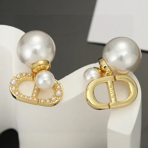 Replica Christian Dior Earrings For Women #1480011 $25.00 USD for Wholesale