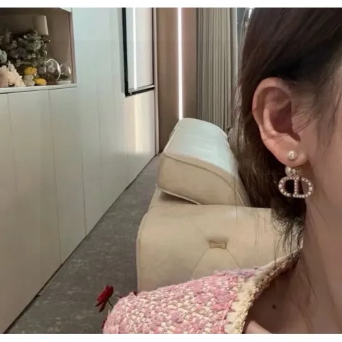Replica Christian Dior Earrings For Women #1480011 $25.00 USD for Wholesale