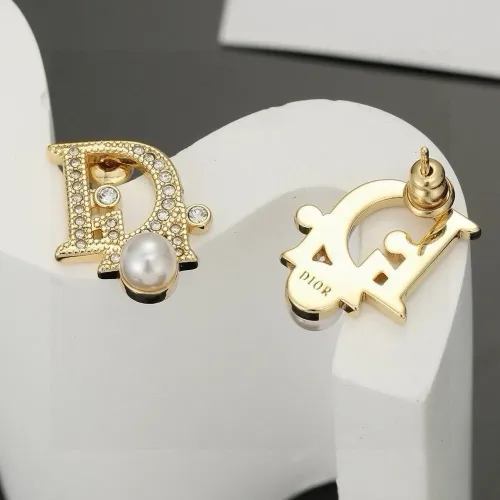 Replica Christian Dior Earrings For Women #1480062 $25.00 USD for Wholesale