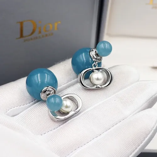 Replica Christian Dior Earrings For Women #1480064 $25.00 USD for Wholesale
