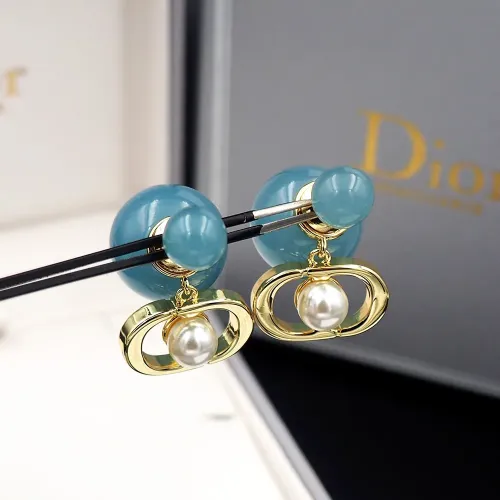 Replica Christian Dior Earrings For Women #1480065 $25.00 USD for Wholesale