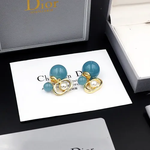Replica Christian Dior Earrings For Women #1480065 $25.00 USD for Wholesale