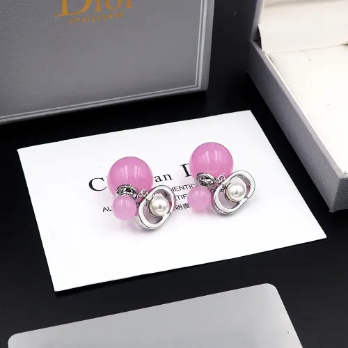 Replica Christian Dior Earrings For Women #1480067 $25.00 USD for Wholesale