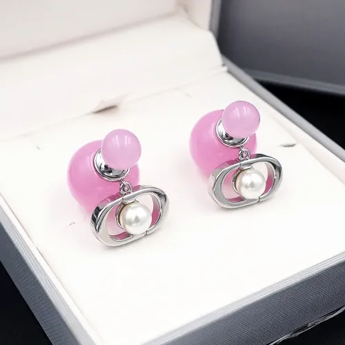 Replica Christian Dior Earrings For Women #1480067 $25.00 USD for Wholesale