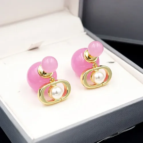 Replica Christian Dior Earrings For Women #1480068 $25.00 USD for Wholesale