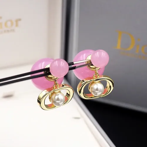 Replica Christian Dior Earrings For Women #1480068 $25.00 USD for Wholesale